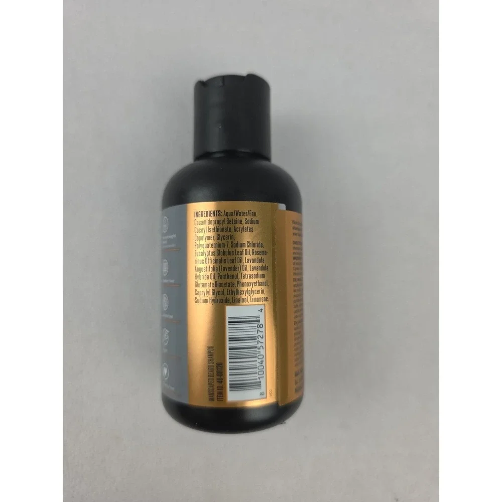 MANSCAPED Beard Shampoo & Conditioner, Hydrating Beard 4 Fl oz Each